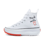 Converse Run Star Hike High Armastusega valmistatud - Valged Naiste Tossud Bright-Poppy Must 571874C 38