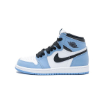 Air Jordan 1 Retro High OG PS University Blue Laste tossud Valge Must AQ2664-134 35