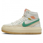 Union LA x Bephies Beauty Supply x Air Jordan 1 Elevate High SP Suvi 96 Naiste Tossud Kreemjas Purjepuuvillane Kineetiliselt roheline FD0696-100 36