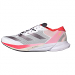 adidas Adizero Adios 8 Valge Aurora P&auml;ikesepunane Meeste Tossud Pilvevalge Aurora-Metallik ID3630 45⅓