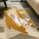 2 in 1 Cat Sisal Scratcher Lounge Couch Kitten Bed Sofa Lightweight Scratching Pad Size S