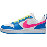 Nike Court Borough Low Recraft GS Foto Sinine H&uuml;per Roosa Laste Tennised Valge Hele-Sidruni-P&ouml;&ouml;re IH0644-161 35.5