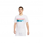 Nike Sportswear Moodne Mugav Trendikas Minimalistlik L&uuml;hikeste Varrukatega T-s&auml;rk Meeste Topid Valge HJ0761-100 S