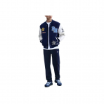 Nike x Yu-Gi-Oh! Destroyer Jakk Sinine T&uuml;hjus/Kreemjas Valge Meeste &Uuml;ler&otilde;ivad IO7982-492 M