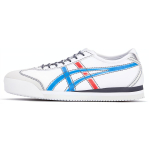 Onitsuka Tiger Mexico 66 Sd Pf Mugavad Mitmek&uuml;lgsed Madalad Vabaajajalatsid Unisex tossud Valge Sinine Punane 1183A971-103 36