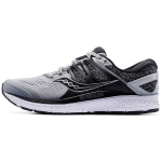 Saucony Omni ISO Mugav Mitmek&uuml;lgne V&otilde;rkmaterjal Hingav Kerge Libisemisvastane Tugi Madal L&otilde;ige Vabaaja Jooksukingad Meeste toss Hall Must S20442-2 42.5