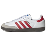 Adidas Samba OG White Scarlet Unisex tossud Cloud-White Parem-Scarlet Tarnija-v&auml;rv IG1025 46 white