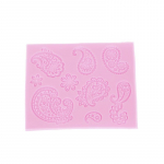 Reljeefne vedeliku oleku koogi suhkrupitsi mustriga dekoratsioon silikoonvorm retro k&uuml;psetamiseks