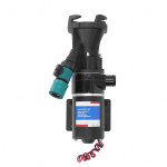 12V purustuspump loputusventiiliga reovee kanalisatsioonipump haagissuvilale merepaadile 12GPM 45LPM