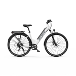 ONESPORT OT12 Elektrijalgratas 250W Mootoriga, 36V 13AH Akuga, 65KM S&otilde;iduulatus, H&uuml;drauliline Esiamortisaator, IPX4, 27.5-Tollise Rehviga E-Bike 36V 13AH valge