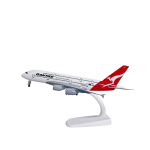 Metallisulam 20cm Mudel Air Australia Airlines Lennuk Airbus 380 Lennuk M&auml;nguasi A380 Airways Lennuki Mudel W Aluse Osad white