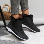 Mood Platvorm Naiste Saapad 2024 Talv Soojad Pl&uuml;&uuml;sist Naiste Kingad Veekindlad Libisemiskindlad Lumesaapad Naissoost Zapatos De Mujer 41 must