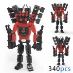 Uus Skibidi Mees Ehitusklotsid Cameraman Tvman Titan Kell Kuningas Animatsioonikujud Mudel M&auml;nguasjad Lastele J&otilde;ulu Lihav&otilde;tte Kingitus