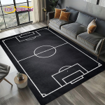 27 Stiili Jalgpalliv&auml;ljak Jalgpalli Spordimatt Vaip elutuppa Magamistuppa Kodu Diivani Kaunistus, Lasteala Vaip libisemiskindel P&otilde;randamatt 70x100cm( 27x39in )