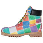 Supreme x Timberland 6-tollised veekindlad premium saapad Patchwork - Mitmev&auml;rvilised unisex tossud TB0A5TBZ-A6B 41.5 gray
