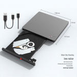 ThinkPlus Lenovo USB Type-C v&auml;line DVD-kirjutaja TX800