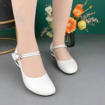 Naiste &uuml;marvarvaste sandaalid Naiste madala keskmise kontsaga Naiste paksukontsaga Emaplaadi kingad Hingavad pehme tallaga Emaplaadi kingad Zapatillas Mujer 35 valge