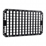 Veoautokasti Molle Paneel 635x388x2mm Alumiinium Multifunktsionaalne L-r&ouml;&ouml;pa lastihoidla t&ouml;&ouml;riistahoidik autodele, maasturitele, pikapitele, matkaautodele