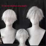 Kvaliteetne Kaneki Ken Cosplay Parukas Satoru Gojo Nagi Seishiro L&uuml;hikesed H&otilde;bedased Beežid Juuksed Kuumakindlad S&uuml;nteetilised Anime Parukad United States