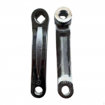 2Pcs Crank Arm Accessory Metal Attachments Easy to Install Lightweight Component Sturdy 21cm Length