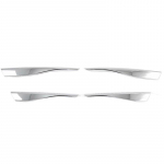 Volkswagen Golf 8 MK8 jaoks ABS Kroomitud Silmalaug Kulmukate Udutule Lambi Iluv&otilde;re Raam Paneelikate &Auml;&auml;risliist Kujundus carbon fiber