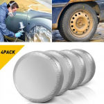 4 Tire Covers Wheel Motorhome Trailer Car Sun Dustproof Protector Fit 27 to 29