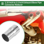 Mandrel Exhaust Pipe Adapter Concentric Reducer 225 OD to 25 OD 4 Length US