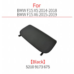 Autotooli seljatoe paneeli nahast seljatoe panipaiga tasku kate Tarviku asendus Must BMW X5 X6 F15 F16 2014- jaoks must