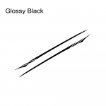 Opel Corsa C E F D jaoks 2 tk Auto K&uuml;ljeukse Kleebised Vin&uuml;&uuml;l DIY Modifitseeritud Spordirassi Triibulise Mustriga Kleebised S&otilde;iduki Kaunistus Glossy Black