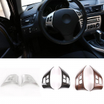 Car styling Steering Wheel Button Cover Trim Frame Sticker For BMW 3 Series E90 2005-2012 C