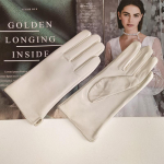 Naiste lambanahast kindad Klassikalised &uuml;hev&auml;rvilised Mitmek&uuml;lgsed nahast Kevadine kootud vooder Rattas&otilde;idu s&otilde;idukindad S&uuml;gis 6.5