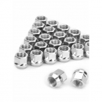24 TK Veljepoldid M14x2 Avatud Ots Kooniline Istmega Kumer T&otilde;ru Veljepoldid  Ford F150 2000-2014 / Expedition/Lincoln Navigator M14x2