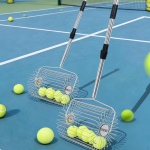 Tennis Ball Collector Court Retriever No Bending over Sturdy Indoor/Outdoor Training Quick Rolling S