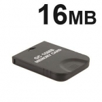 Carte m&eacute;moire pour Gamecube/Wii (16Mb)