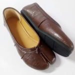 L&otilde;hikuga varbaga naiste balletikingad, moekad tabi-kingad, vabaaja peales&otilde;idetavad mokassiinid, naiste plisseeritud nahast espadrillid, zapatillas mujer 40