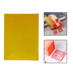 Fotopol&uuml;meerplaadi Letterpress tr&uuml;kk Tr&uuml;kit&ouml;&ouml;stus 20cmx30cm 1 leht kollane