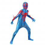 Kvaliteetne superkangelase Spidermani kost&uuml;&uuml;m Bodysuit Lastele T&auml;iskasvanutele Spandex Zentai Halloweeni peo Cosplay Jumpsuit 3D stiil 8T(150cm)
