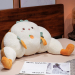70cm Croissant nimmetugi padi Armas kap&uuml;tsiinia porgand r&ouml;stsai pehme t&auml;idisega pl&uuml;&uuml;sist m&auml;nguasi diivanipadi tooli seljapadi v&otilde;lu kingitus white