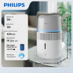 Philips HU5710/10 uduvaba niisuti CN pistikuga (adapter kaasas)