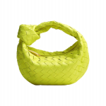 Bottega Veneta Mini Jodie kott Hape Kiwi/Kuld Naiste &Uuml;lemine k&auml;epide Roheline 651876-VCPP5-7302 Basic Set (Bag+Dust Bag)