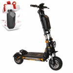 Kukirin G4 Max Off-Road E-Scooter 3200W Dual Motor 60V 35.4Ah, 80km/h, 12 large wheels, 38&deg; Climbing, Full Suspension, IP54, Front Waterproof Bag G4Max+Bag (Split Up) must