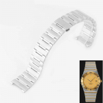 Tugev peen roostevabast terasest kellarihm Omega Constellation'i kellarihmale H&otilde;bedane randme k&auml;ev&otilde;ru Kokkupandav pandla 16mm*11mm 22mm*14mm 16-11mm h&otilde;be