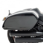 Sacoches Rigides - Craftride HB14 - Compatible Harley Davidson Low Rider 2018-2025 - 25L - Noir Brillant