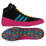 Adidas Havoc maadlussussid Must/Roosa 40