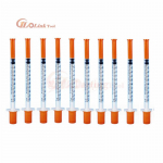 50 tk 1 ml 30G13 mm &uuml;hekordset plastist veterinaars&uuml;stal koos n&otilde;eltega lemmikloomale taluloomale kassile koerale sea veisele lambale hobustele t&ouml;&ouml;riist Pa