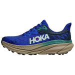HOKA ONE ONE Challenger 7 Slip Resistant Abrasion Resistant Low top Trail Running Shoes Men's Blue 1134499-UNC 42.5 blue