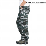 Meeste taktikalised p&uuml;ksid, puuvillased, klassikalised, mitme taskuga, vabaaja t&ouml;&ouml;p&uuml;ksid, meeste, kamuflaaž, hingavad p&uuml;ksid 29