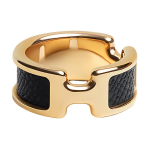 Hermes Olympe H S&otilde;rmus Kullatud S&otilde;rmus Unisex s&otilde;rmus Must H500058FC89 Basic Packaging-Box+Dust Bag or Padding Board,M
