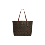 Coach City 33 Klassikaline Monogramm Kl&otilde;pskinnitusega K&auml;sikott Naiste kott Pruun Mahagon 5696-IMW6S Basic Set (Bag+Dust Bag)
