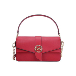 Michael Kors Greenwich Klassikaline &Uuml;hev&auml;rviline Disain T&ouml;&ouml;le Kaasa V&otilde;etav Moodne Nahast T&otilde;mblukuga Kott Naiste K&auml;ekotid Punane 30H1GGRL2L-602 Gift Set(Basic Set+Box+Shopping Bag)
